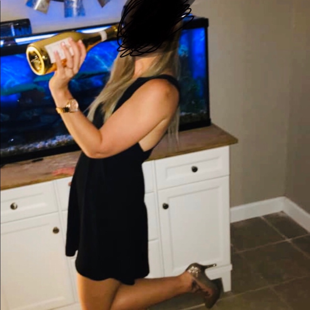 Lulus Black mini dress